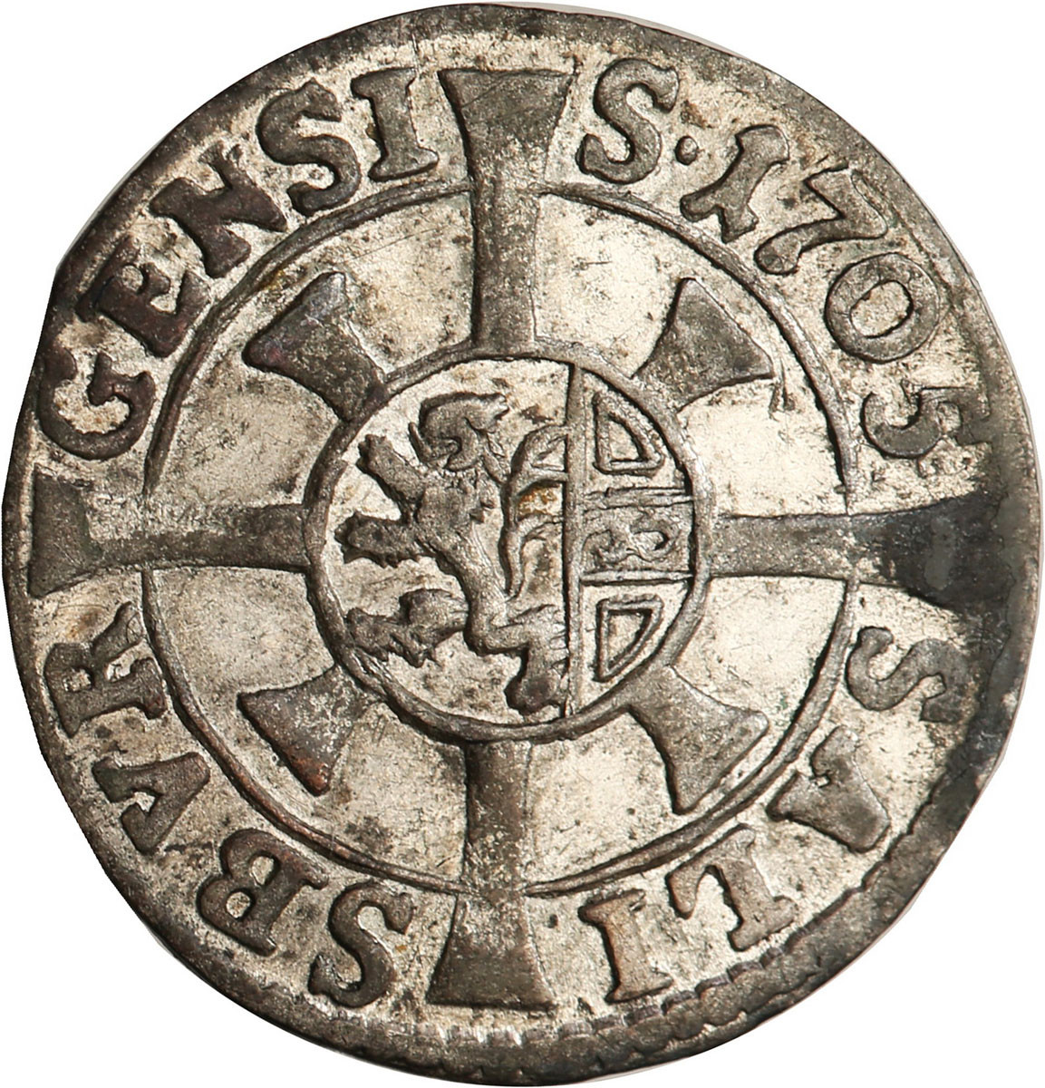 Austria, Salzburg. Max Gandolph Graf Küenburg (1668-1687). Krajcar 1678